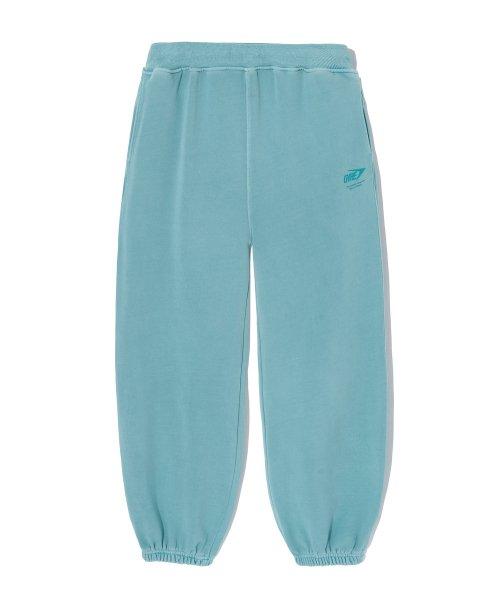 SEWING LINE DYEING JOGGER PANTS (BLUE) [LRRSCPJ112M]