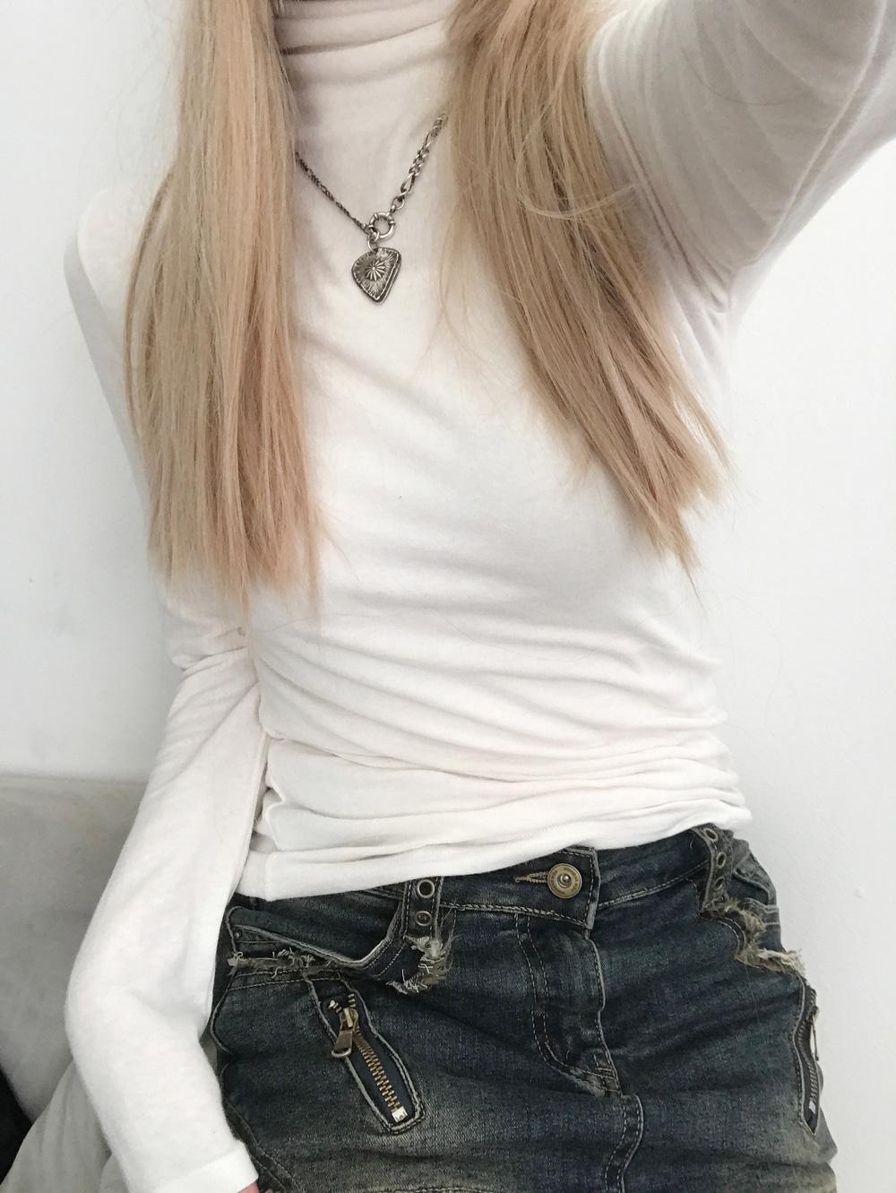 미유 레이어드 텐셀 폴라티(4color)