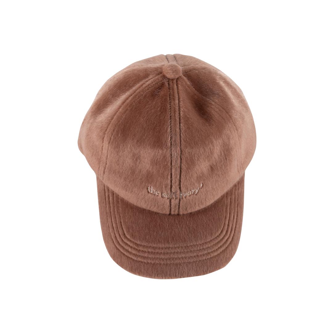 Fur cap - 2 (brown) <빠른배송>