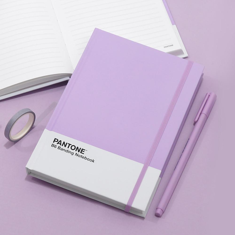 PANTONE 팬톤 B6 양장 밴딩 노트