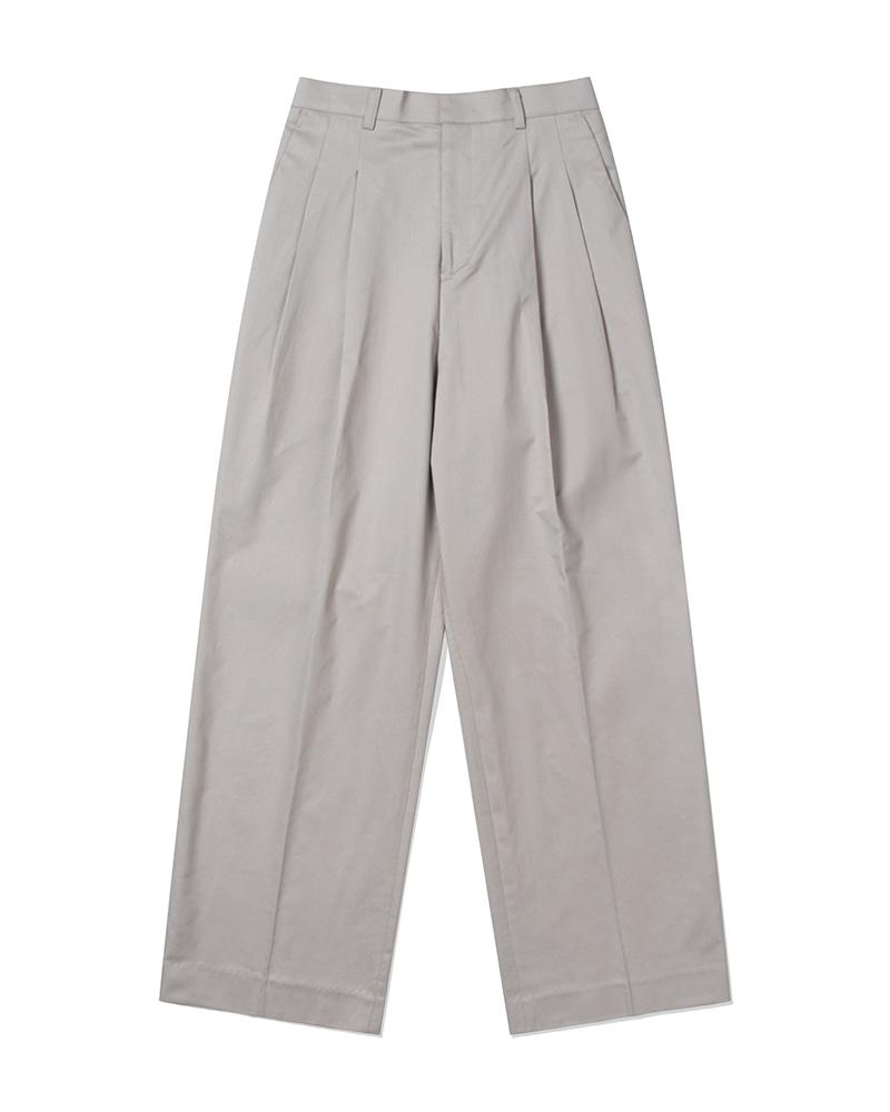 코지 투턱 치노 팬츠 (GRAY)