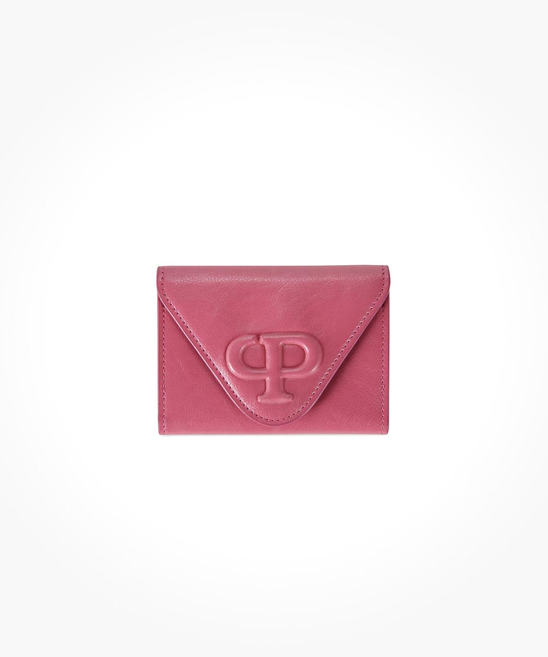 CP SIGNATURE MARK CARD WALLET(POP PINK)