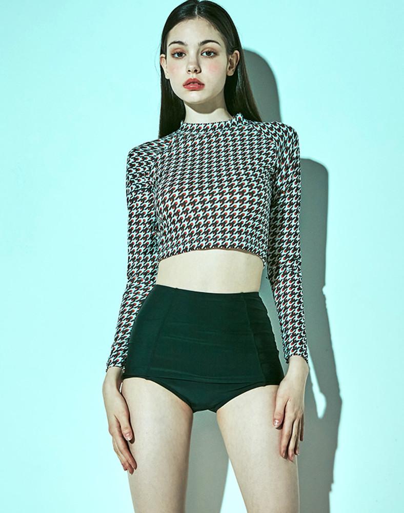 아델리 크롭 래쉬가드