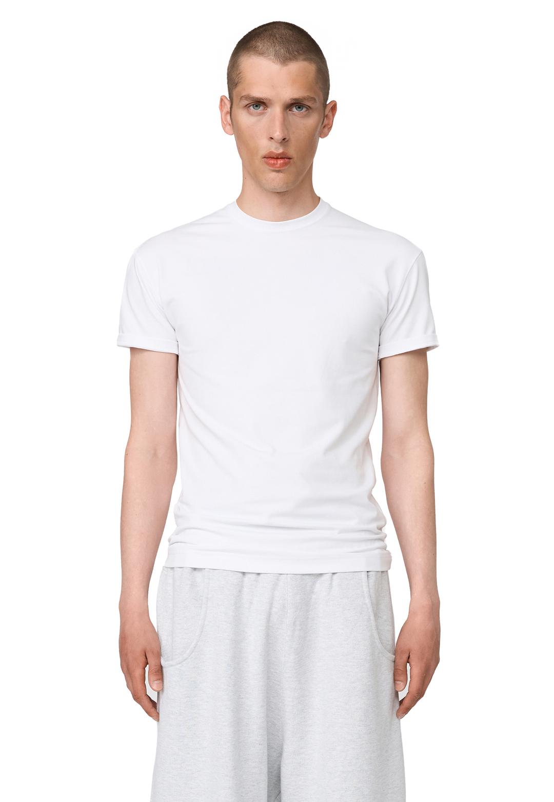 DBSR. THE MUSCLE FIT T-SHIRT. (WHITE)