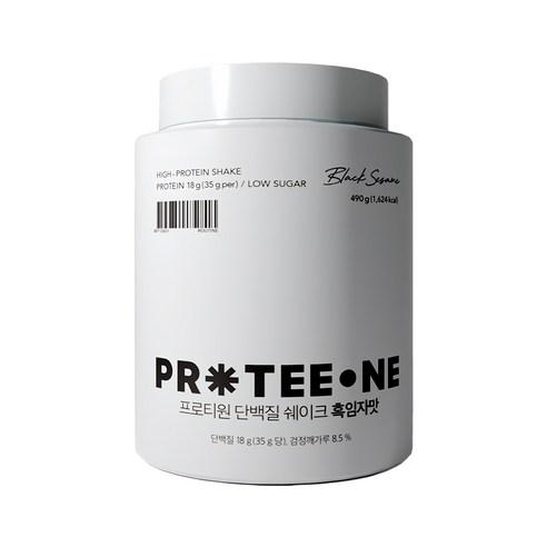 프로티원 단백질 쉐이크 흑임자맛, 490g, 1개 - 쉐이크/영양/선식 | 쿠팡