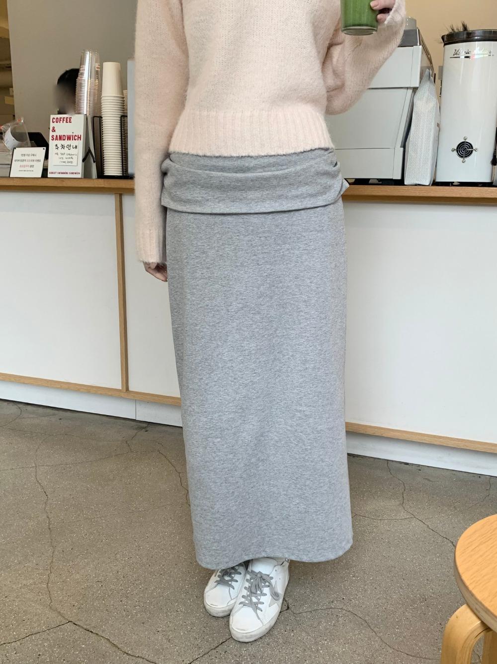 제니오 릴렉스 밴드 롱스커트