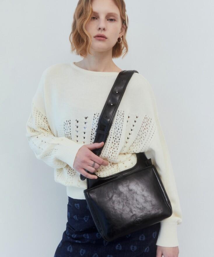 biker cross bag - black