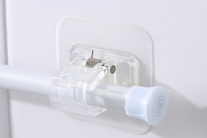 부착식 커튼브라켓 홀더 커튼봉 지지대 2P DD-10574