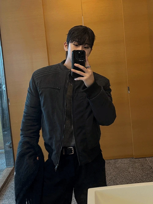 오원 바이커 봄버 온스 패딩 자켓 4color