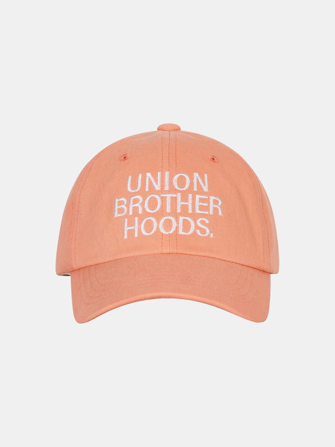 UBH vintage font ball cap (orange)