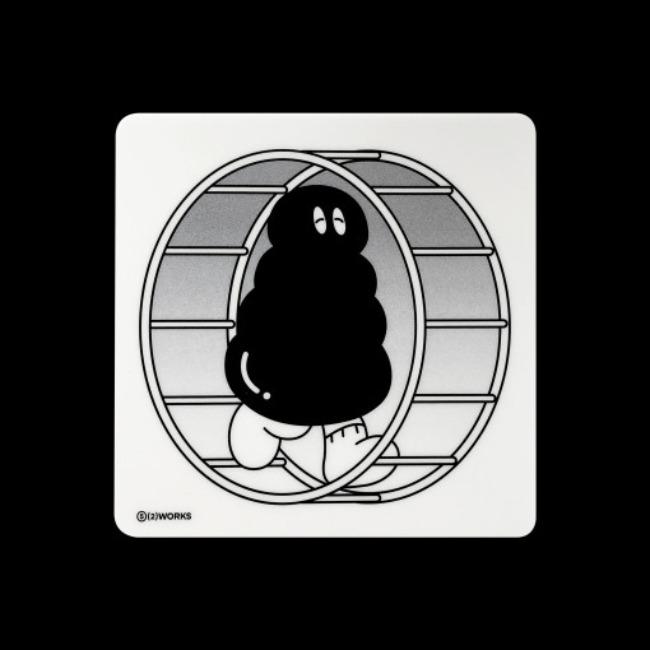 [오이웍스] 쳇바퀴 물렁이 마우스패드