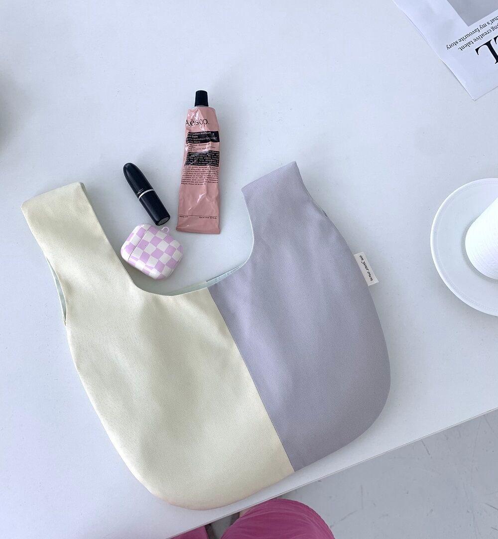 cotton candy bag-lemon