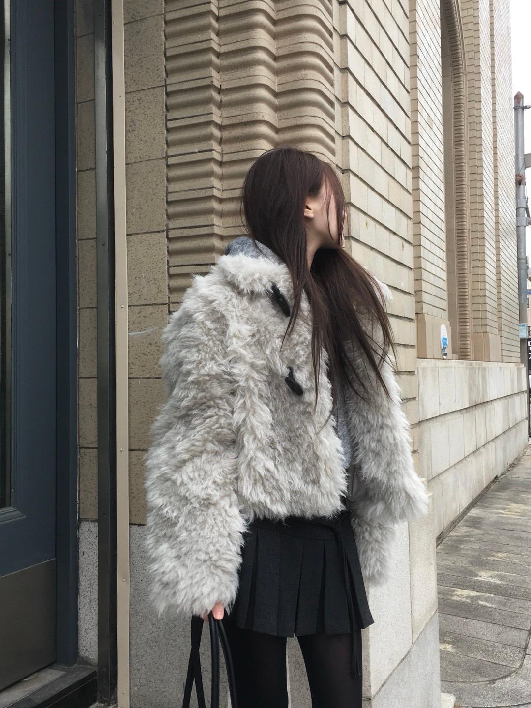 DUFFLE FUR JARKET