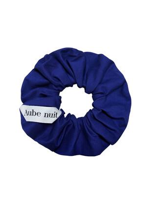 C Line 딥 씨 블루 헤어 코튼 스크런치 M