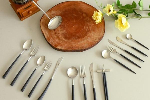 포르투갈 수입 명품 고아 커트러리 세트 골드&실버 (9color)