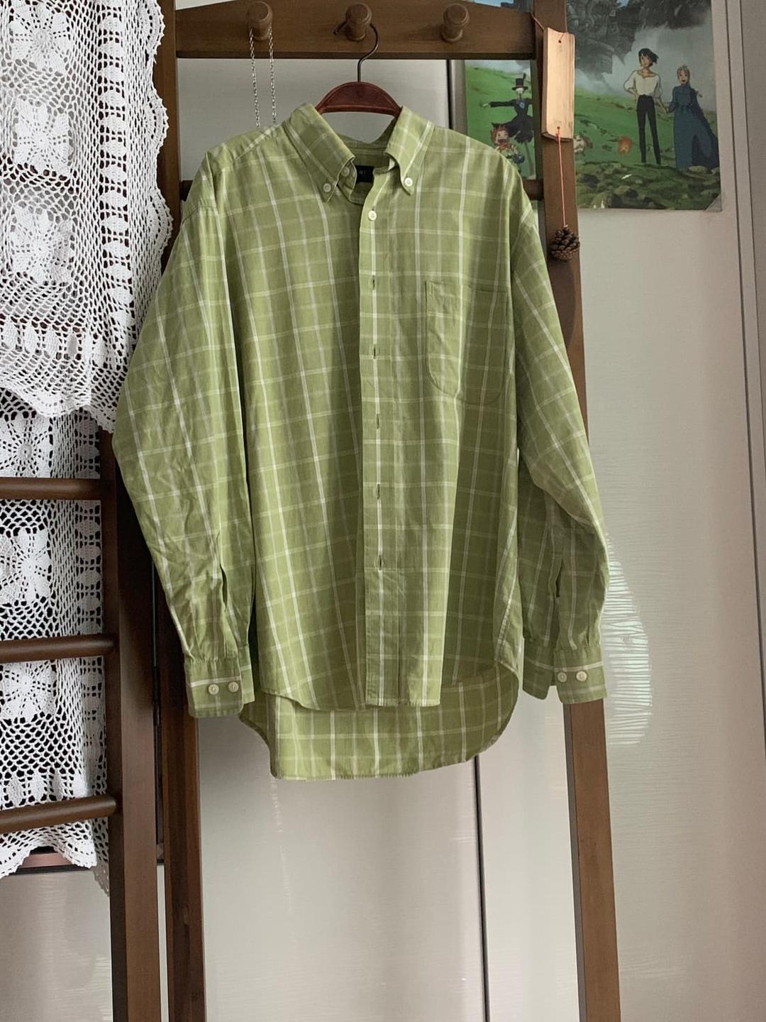 🏷️ 메론 체크 셔츠 | 후루츠패밀리