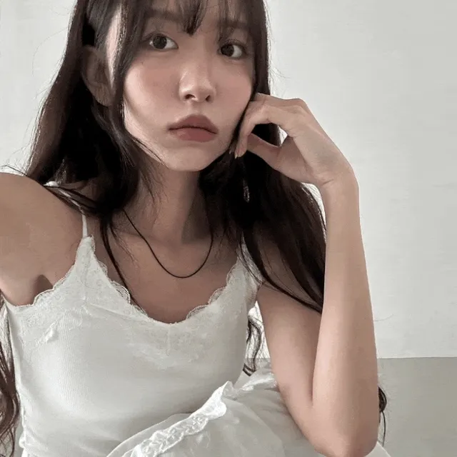 블랙 레이어드 초커 목걸이