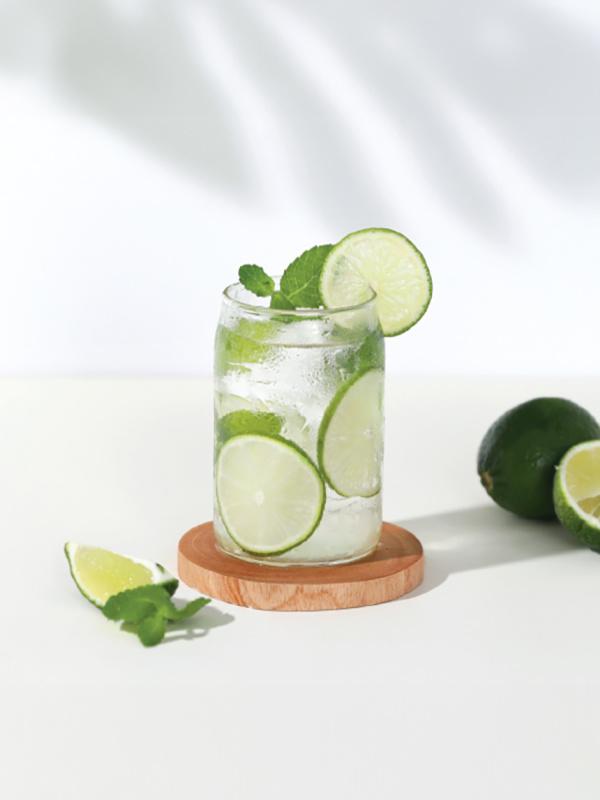 캔모양 내열 유리컵 330ml