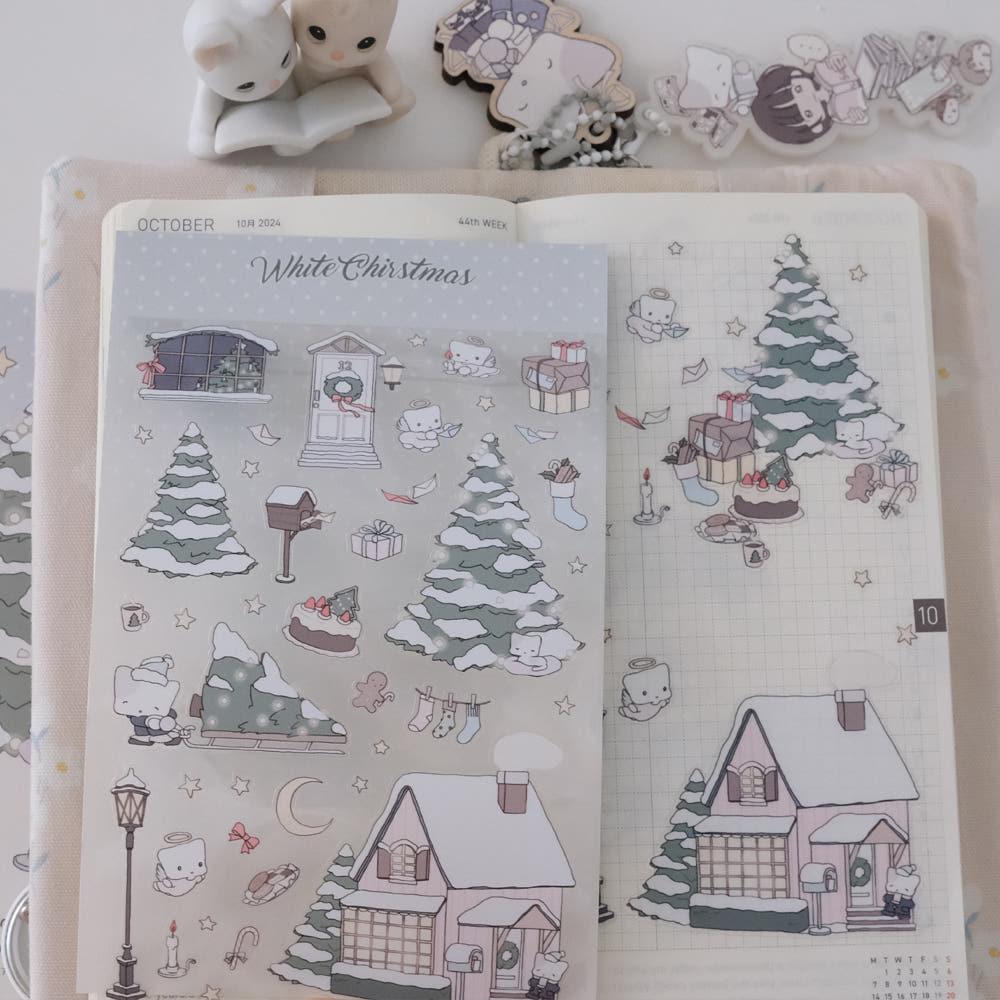 [씰스티커] White Christmas