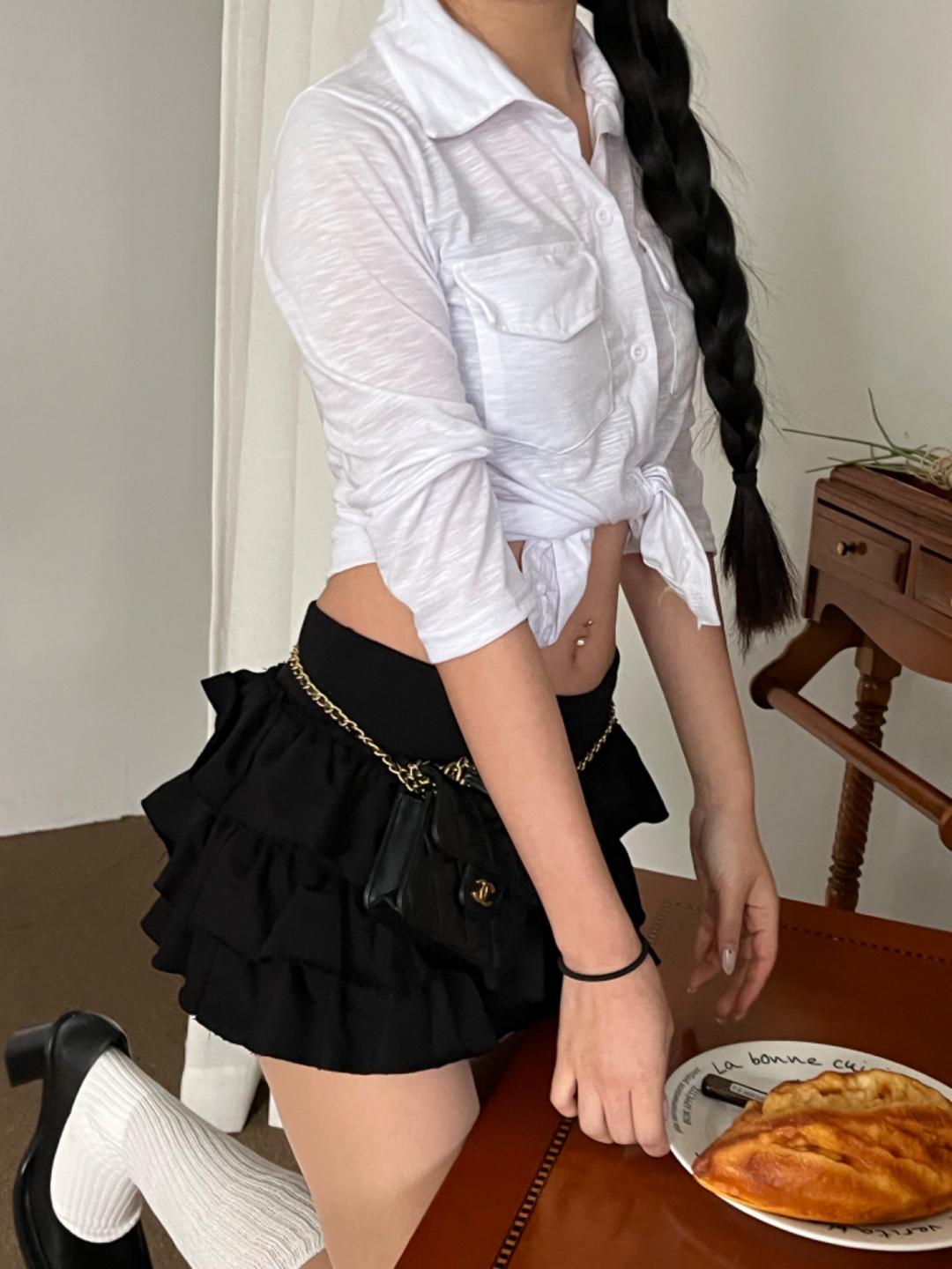 Vacance seethrough shirt