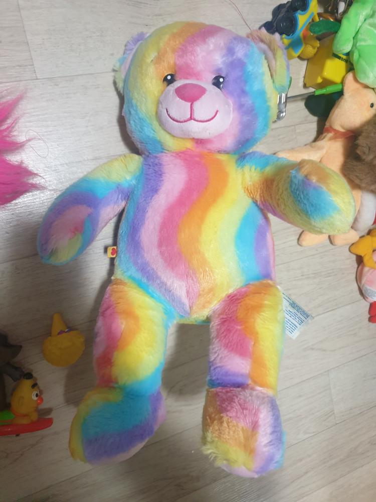 무지개 빌드어베어 곰