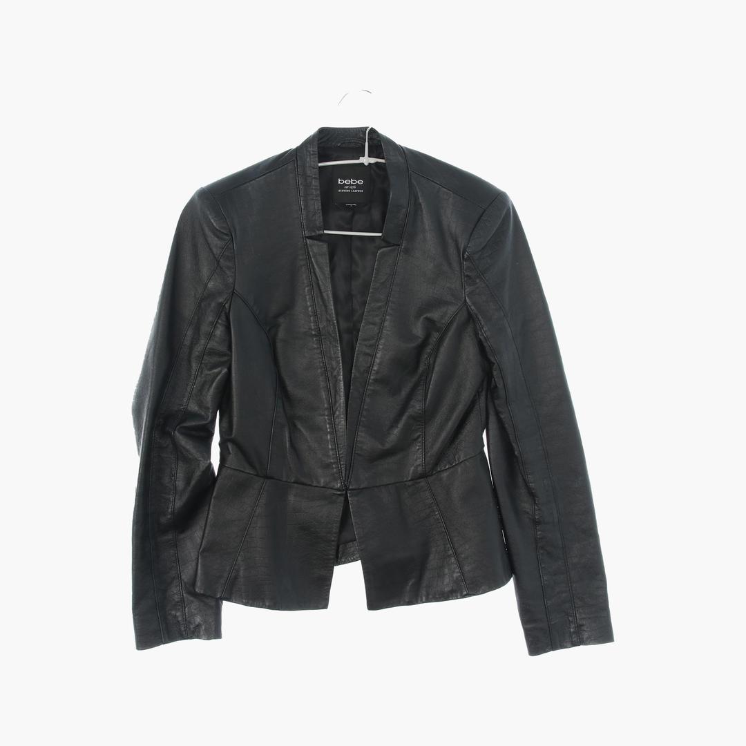 베베 가죽 리얼 자켓 여자 S