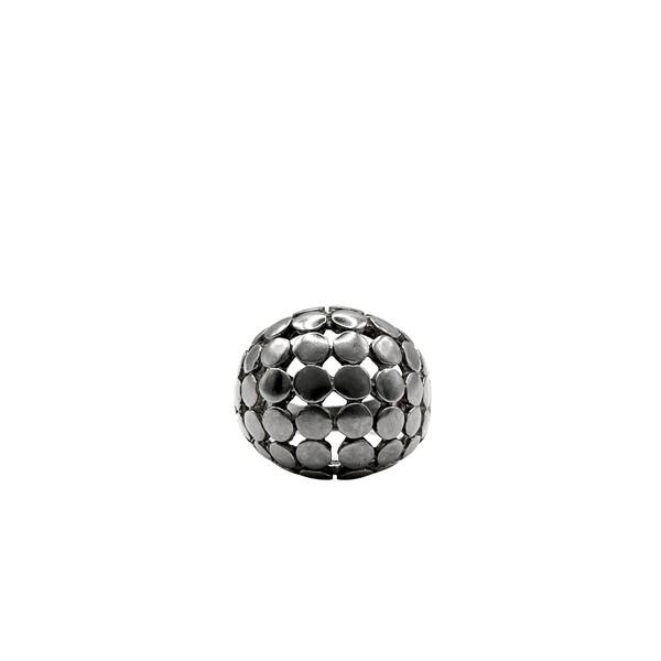 Vintage Openwork Dome 925silver Ring