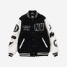 BAPE x Neighborhood Varsity Jacket Black - BAPE Exclusive