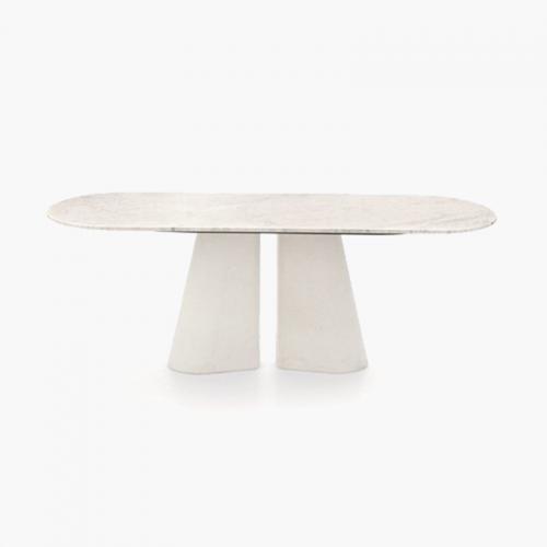 Pillar White Table 200