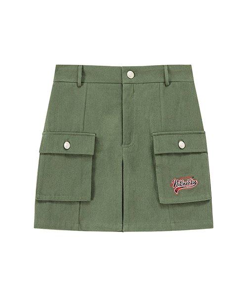 Cargo Pocket Mini Skirt