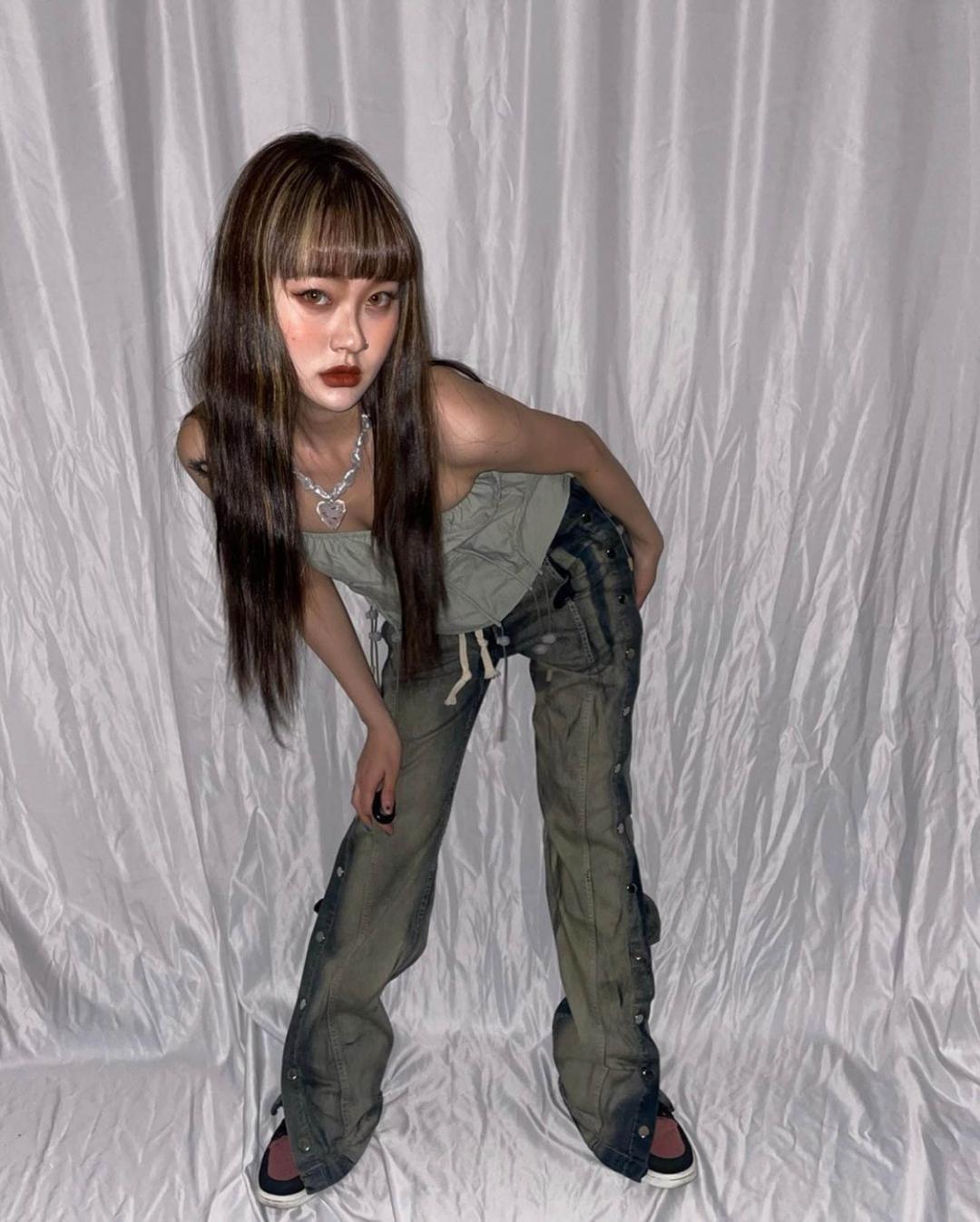 side button pants (unisex)