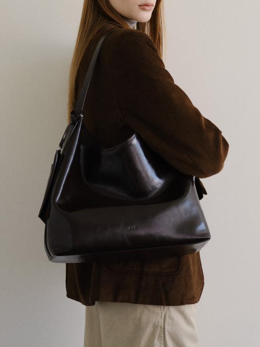 [단독]Pulpy hobo bag Wrinkled_2colors