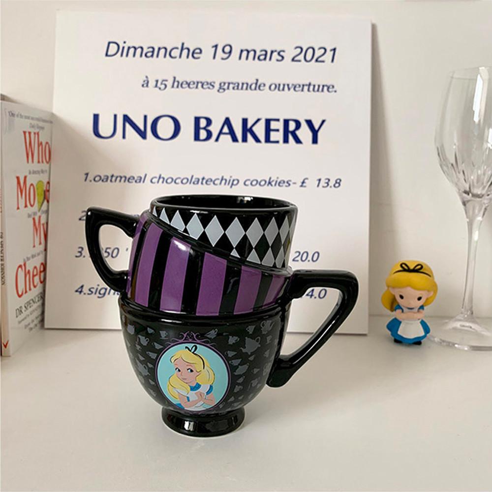 이상한 나라의 앨리스 머그잔 머그컵 유니크 디즈니 홈카페 인테리어소품