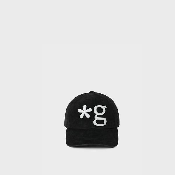 [GRUNDEN] VINTAGE LOGO CAP (WASHED BLACK)