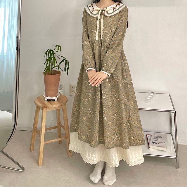 (당일출고/빅사이즈) 녹차 원피스 2color