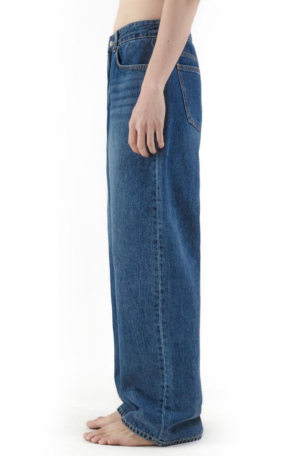 Wide Denim Pants