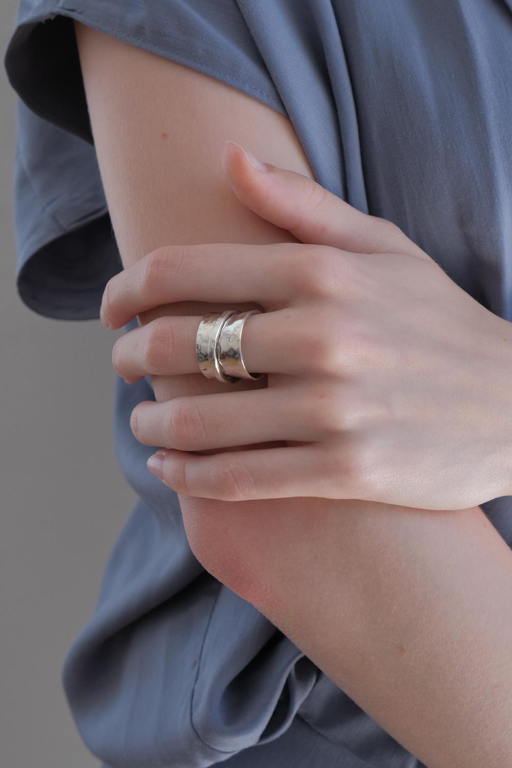 25FW Hammer Layer Ring