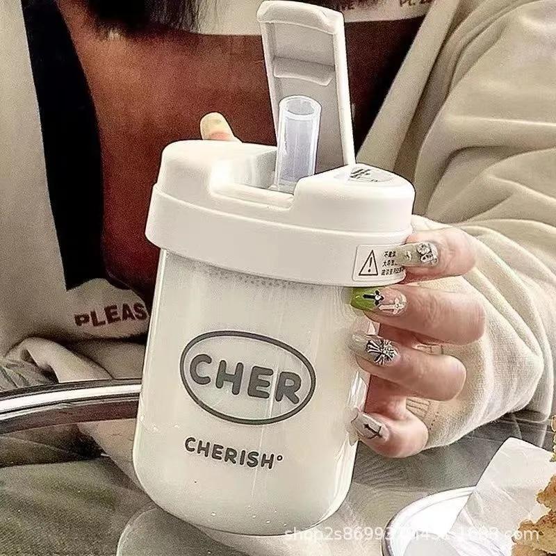 휴대용 누수 방지 플라스틱 미니 물병, 야외 물병, 휴대용 컵, 300ml