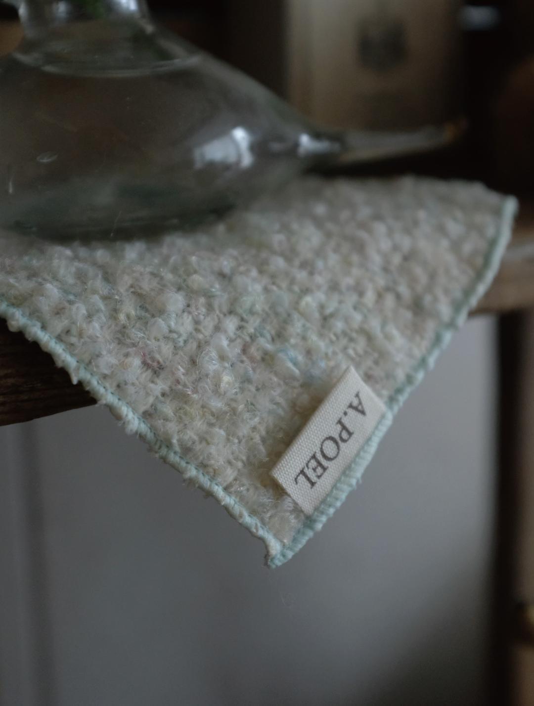 Nemo Coaster [ ivory + mint ]