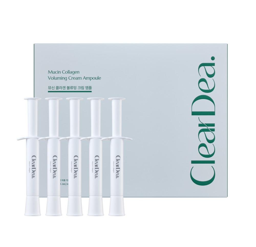 클리어디어 뮤신 콜라겐 볼류밍 크림 앰플 4ml x 5개
