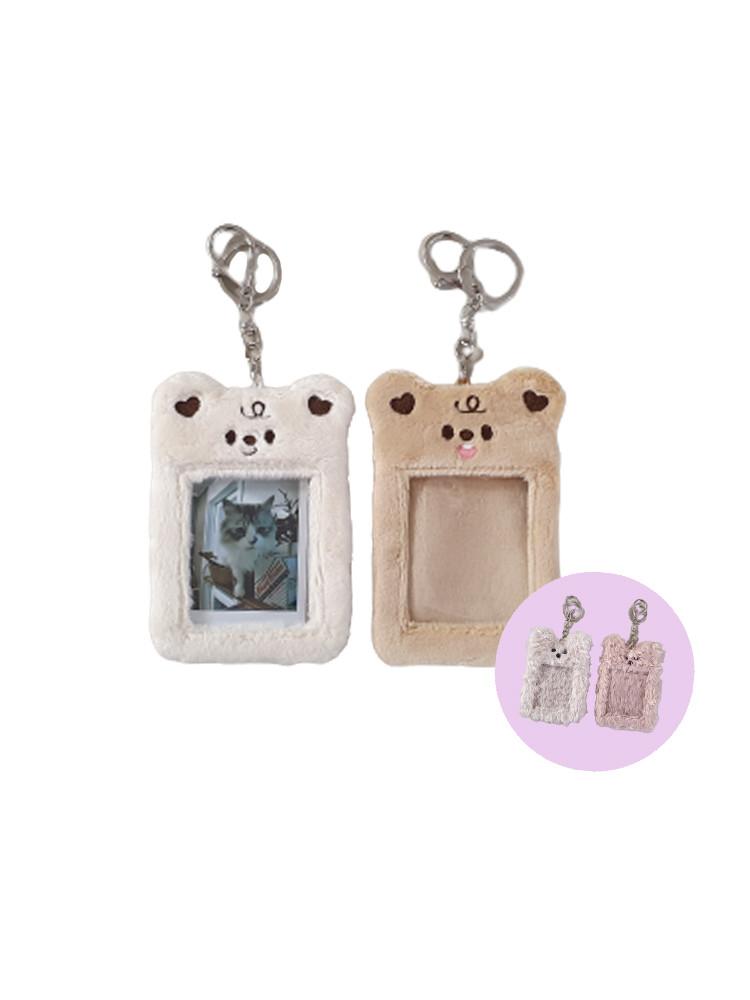 곰돌이/복슬이 털포카홀더 스웨이드포카홀더(무속성)