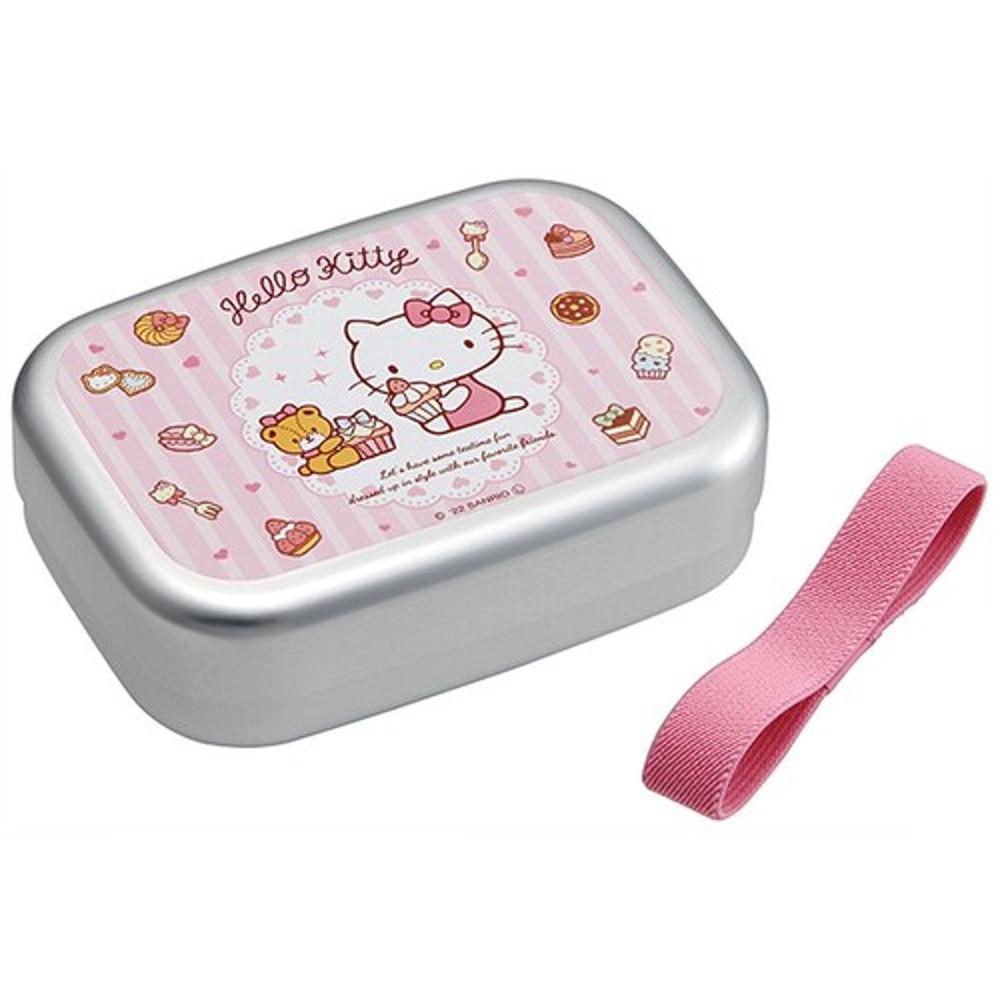 온장고 사용가능 알루미늄 도시락통 370ml 산리오 헬로키티