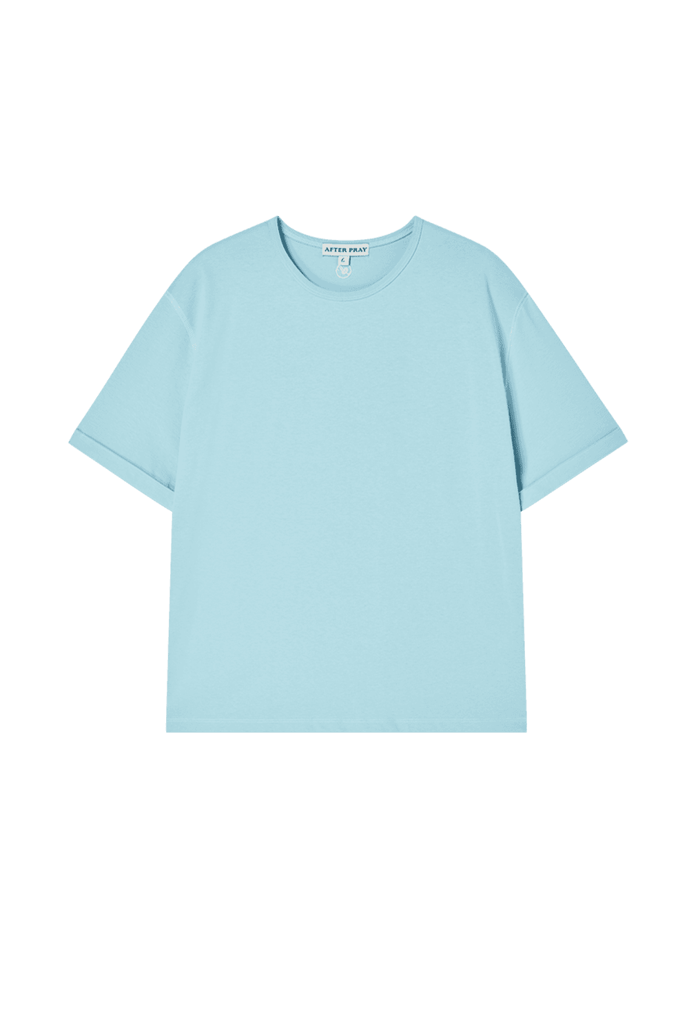 커프드 슬리브 티셔츠 민트