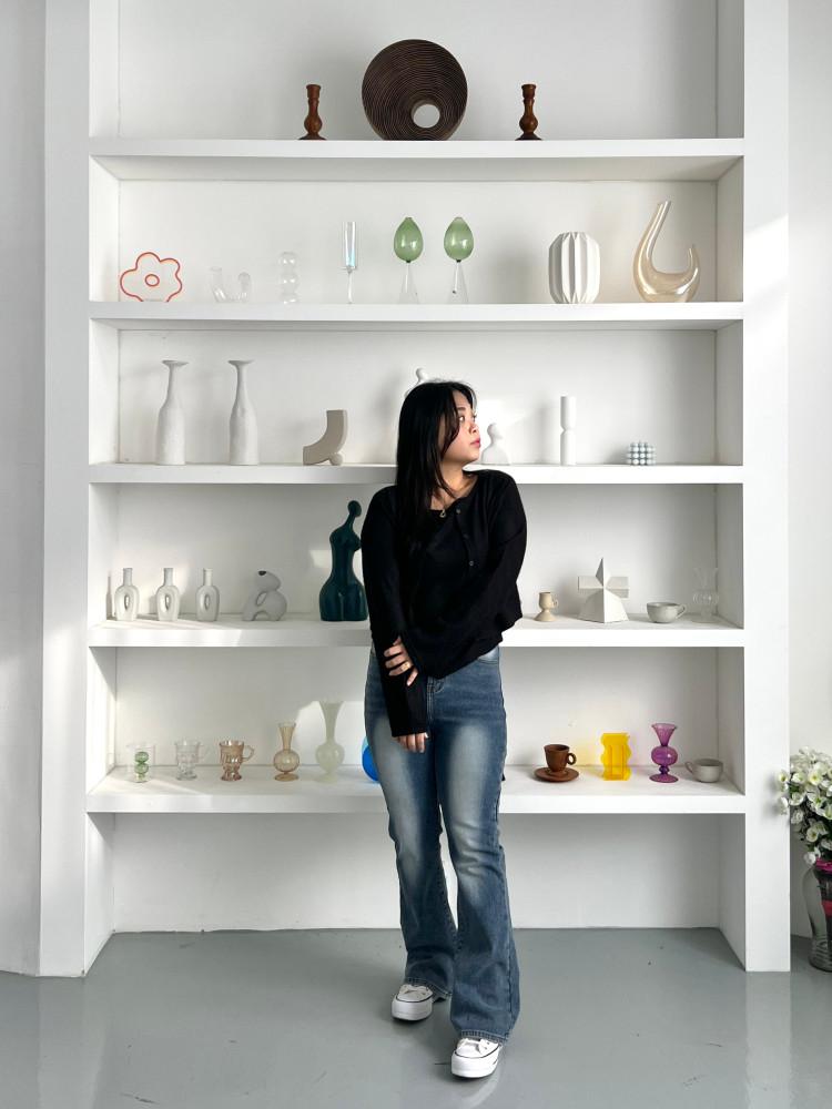 (당일배송) 빅사이즈) ~2XL군살커버 부츠컷 팬츠(기장/안감선택가능)