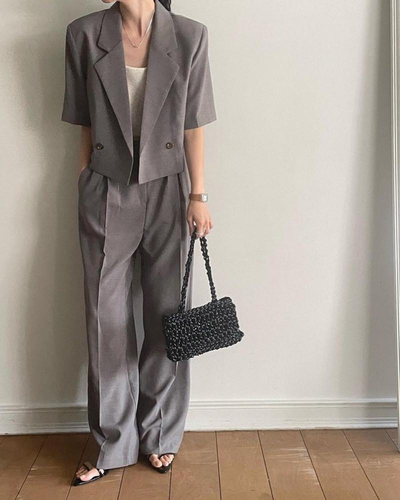 웨어러블 블루밍 슬랙스 (2color)