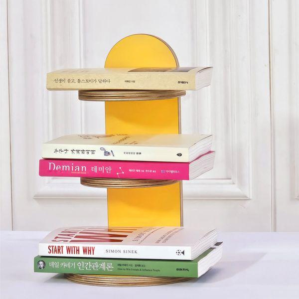 미레아 미니 북타워  책상 위 책꽂이 5color