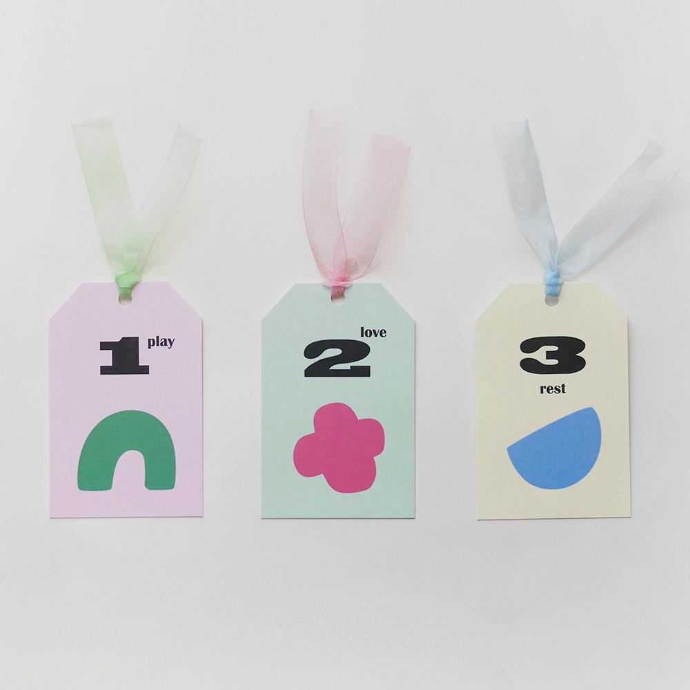 엽서3종세트 디자인엽서 책갈피 어린이집생일카드 키즈구디백