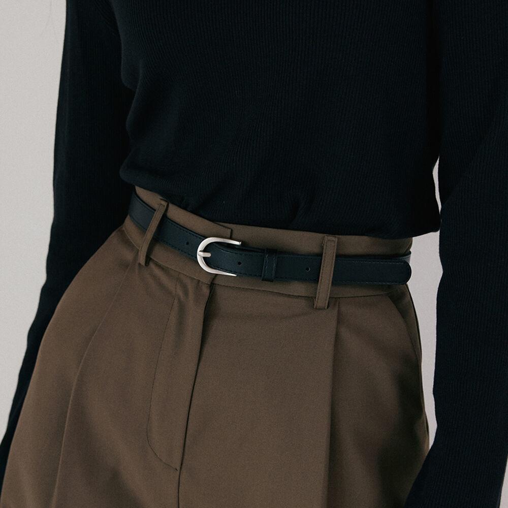 NUE REORG LOGO BELT BLACK