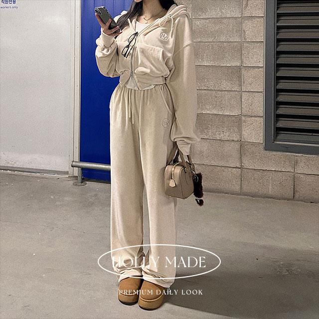 홀리 *기본,롱 [MADE] 칸쵸 소프트 후리스 트레이닝세트