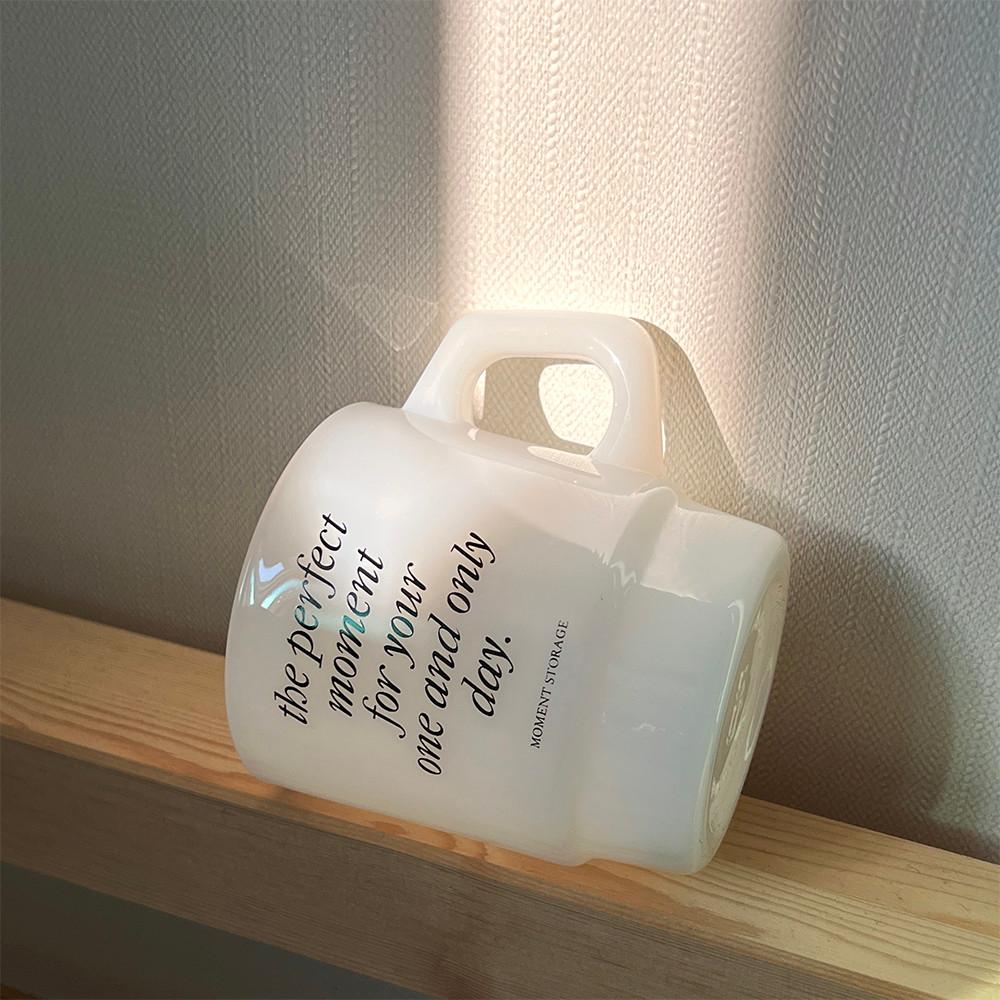 MOMENT SOFT MILK GLASS 모멘트 소프트 밀크글라스 밀크컵